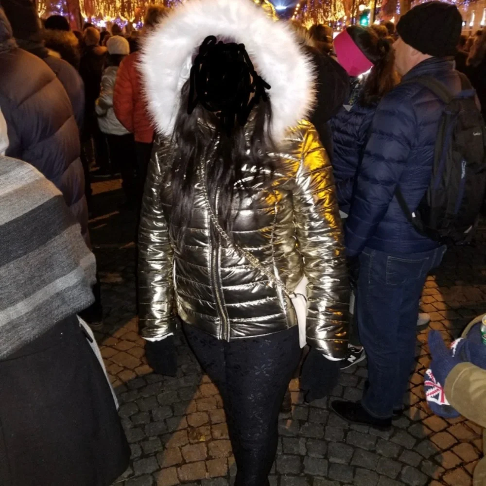 Miss forever Italy puffer jacket with hoodie - Picture 2 of 9